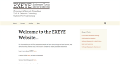 Desktop Screenshot of exeyesoftware.com